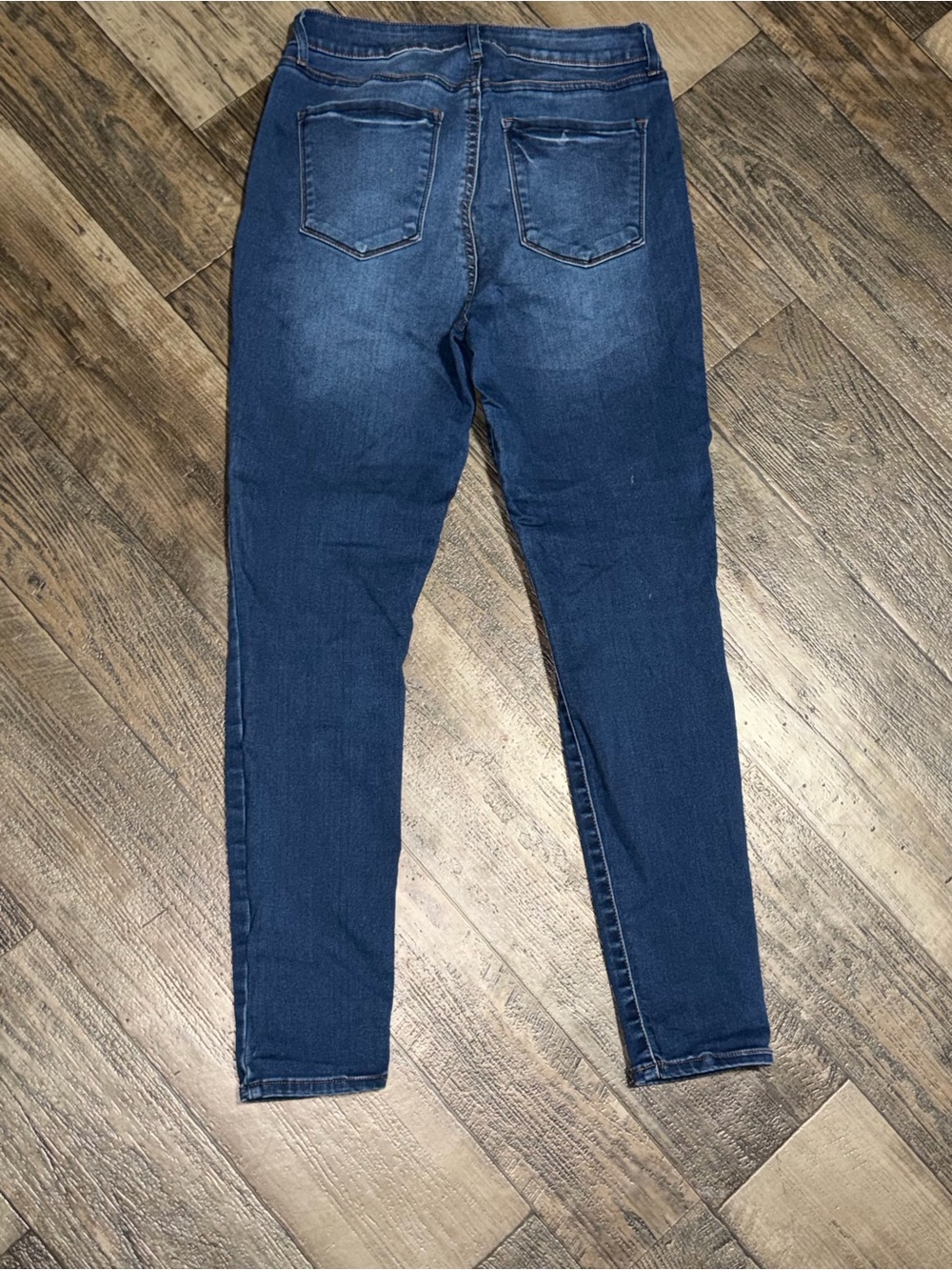 Rewash Dark Blue Women's Skinny Jeans - Picture 9 of 11